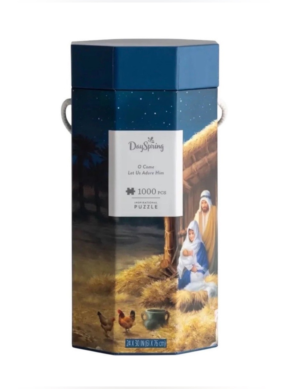 DaySpring - Simon Treadwell ‘Oh Come Let Us Adore Him’ 1000 Piece Puzzle